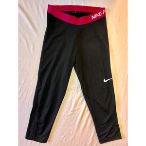 Nike, crop leggings